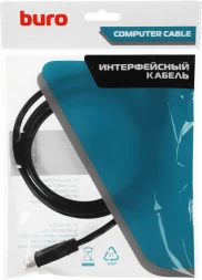 Кабель аудио-видео Buro HDMI (m)/HDMI (m) 1.5м. черный (BU-HDMI-V1.4-1.5M)