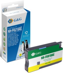 Картридж струйный G&amp;amp;G GG-F6U18AE 953XL желтый (26мл) для HP OJ Pro 7740/8210/8218/8710/8715