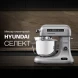 Миксер планетарный Hyundai Select HYM-S8551 1600Вт серебристый