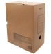 Короб архивный Silwerhof КА-150БУРЫЙ микрогофрокартон корешок 150мм 260x325x150мм бурый