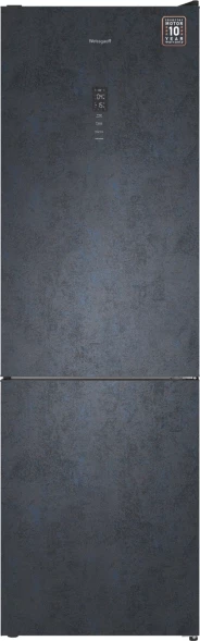 Холодильник Weissgauff WRK 2000 Total NoFrost Inverter Rock Glass 2-хкамерн. графит инвертер