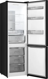 Холодильник Weissgauff WRK 2000 Total NoFrost Inverter Rock Glass 2-хкамерн. графит инвертер