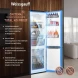 Холодильник Weissgauff WRK 2000 Total NoFrost Inverter Rock Glass 2-хкамерн. графит инвертер