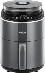 Аэрогриль Kitfort КТ-8155 4.5л 1500Вт серый