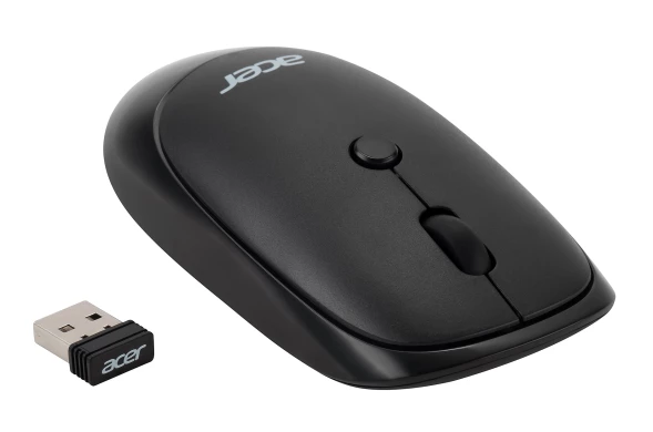 Мышь Acer OMR137 черный оптическая (1600dpi) беспроводная USB (3but)