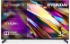 Телевизор LED Hyundai 32&amp;quot; H-LED32BS5011 Google TV Frameless Metal черный/черный HD 60Hz DVB-T DVB-T2 DVB-C DVB-S DVB-S2 USB WiFi Smart TV