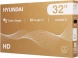 Телевизор LED Hyundai 32&amp;quot; H-LED32BS5011 Google TV Frameless Metal черный/черный HD 60Hz DVB-T DVB-T2 DVB-C DVB-S DVB-S2 USB WiFi Smart TV