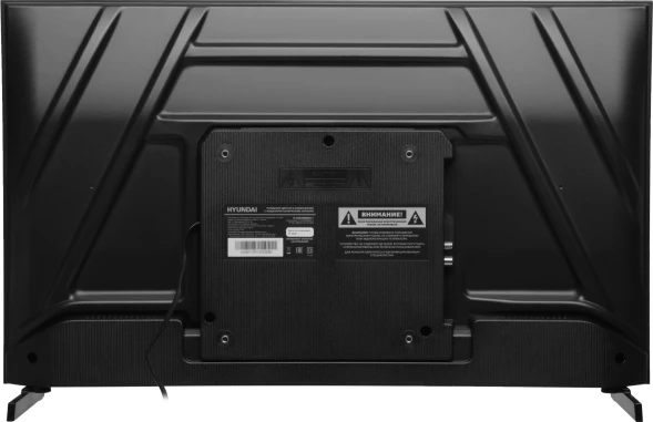 Телевизор LED Hyundai 32&amp;quot; H-LED32BS5011 Google TV Frameless Metal черный/черный HD 60Hz DVB-T DVB-T2 DVB-C DVB-S DVB-S2 USB WiFi Smart TV