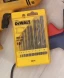 Набор сверл DeWalt DT5911-QZ по металлу (10пред.) для шуруповертов/дрелей