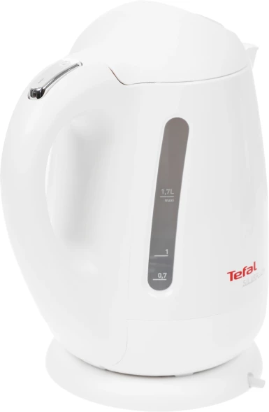 Чайник электрический Tefal Silver Ion BF925132 1.7л. 2400Вт белый корпус: пластик (7211001107)