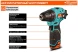 Шуруповерт Sturm! CD1240BLC аккум. патрон:быстрозажимной (кейс в комплекте)