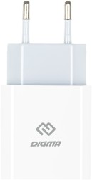 Сетевое зар./устр. Digma DGW2C 20W 3A (PD) USB-C универсальное белый (DGW2C0F010WH)