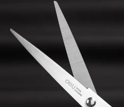 Ножницы Deli EM600 офисные 170мм ручки пластиковые сталь ассорти чехол с европод.