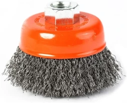 Щетка дисковая Patriot 813010004 d=125мм d(посад.)=14мм (угловые шлифмашины) (упак.:1шт)