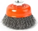 Щетка дисковая Patriot 813010004 d=125мм d(посад.)=14мм (угловые шлифмашины) (упак.:1шт)