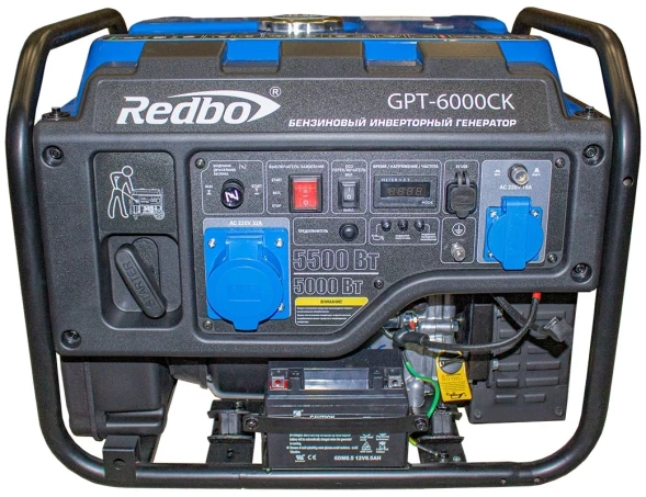 Генератор Redbo GPT-6000CK 5.5кВт