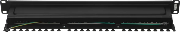 Патч-панель ITK PP24-1UC5ES-D05 19&amp;quot; 1U 24xRJ45 кат.5e STP