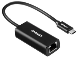 Адаптер Lenovo ThinkPad LX0804 черный USB-C to Ethernet Adapter