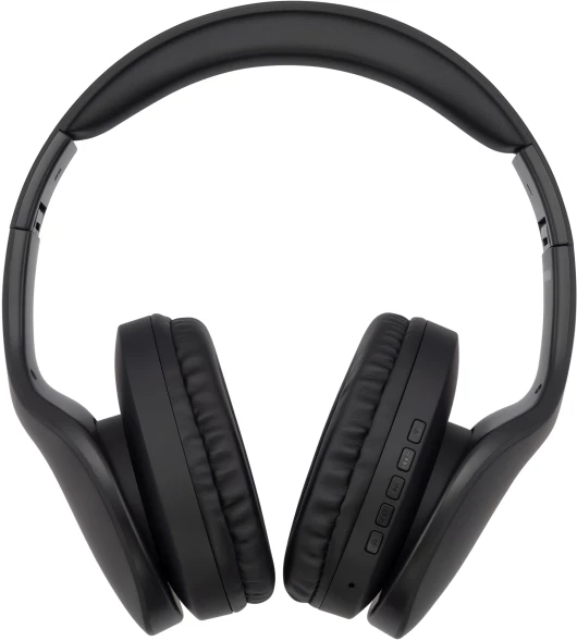 Гарнитура накладные Hyundai H-HP104 черный беспроводные bluetooth оголовье (HHP104B)