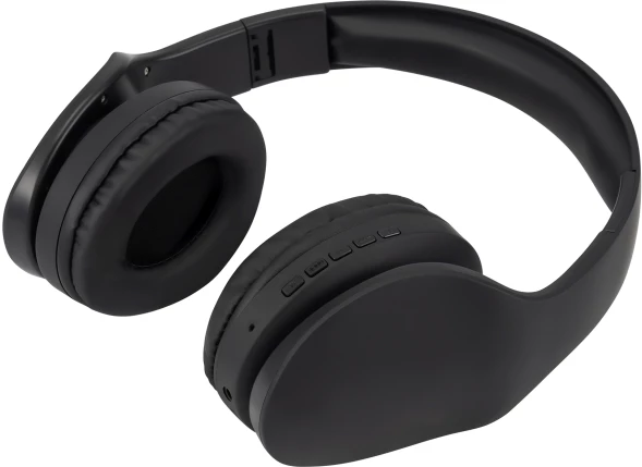 Гарнитура накладные Hyundai H-HP104 черный беспроводные bluetooth оголовье (HHP104B)