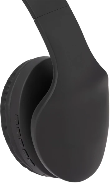 Гарнитура накладные Hyundai H-HP104 черный беспроводные bluetooth оголовье (HHP104B)