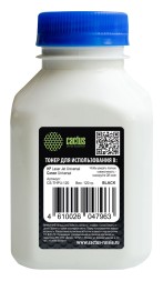 Тонер Cactus CS-THPU-120 черный флакон 120гр. для принтера HP Universal Q2612A/Q5949A/CE505A