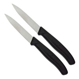 Набор ножей кухон. Victorinox Swiss Classic (6.7603.B) компл.:2предм. черный блистер