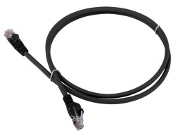 Патч-корд Lanmaster LAN-PC45/U5E-3.0-BK UTP RJ-45 вил.-вилка RJ-45 кат.5E 3м черный LSZH