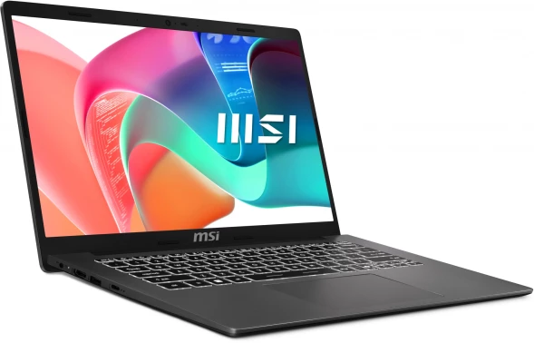 Ноутбук MSI Modern 14 F13MG-208RU Core i7 1355U 16Gb SSD512Gb Intel Iris Xe graphics 14&amp;quot; IPS FHD (1920x1080) Windows 11 Pro grey WiFi BT Cam (9S7-14S121-208)