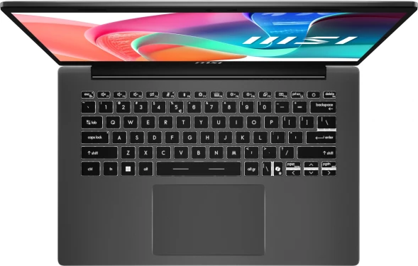 Ноутбук MSI Modern 14 F13MG-208RU Core i7 1355U 16Gb SSD512Gb Intel Iris Xe graphics 14&amp;quot; IPS FHD (1920x1080) Windows 11 Pro grey WiFi BT Cam (9S7-14S121-208)