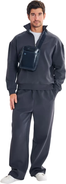 Сумка мужская Piquadro Blue Square CA3084B2/BLU2 синяя натур.кожа