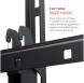 Кронштейн для телевизора Holder LCD-T6606 черный 32&amp;quot;-90&amp;quot; макс.60кг настенный наклон