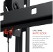 Кронштейн для телевизора Holder LCD-T6606 черный 32&amp;quot;-90&amp;quot; макс.60кг настенный наклон