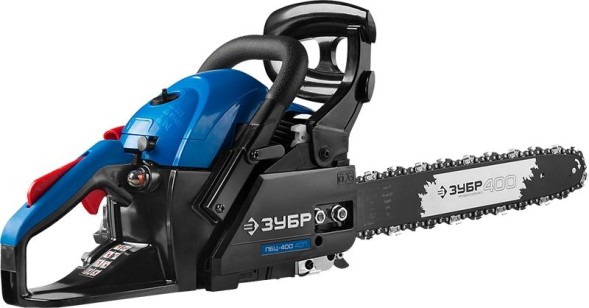 Бензопила Зубр ПБЦ-400 40П 1500Вт 2л.с. дл.шины:16&amp;quot; (40cm)
