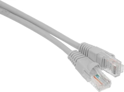 Патч-корд Buro UTP-5E-1M-G-LSZH UTP cat.5E 1м серый RJ-45 (m)-RJ-45 (m)