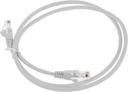 Патч-корд Buro UTP-5E-1M-G-LSZH UTP cat.5E 1м серый RJ-45 (m)-RJ-45 (m)