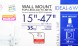 Кронштейн для телевизора Kromax IDEAL-6 белый 15&amp;quot;-47&amp;quot; макс.35кг настенный наклон