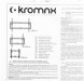 Кронштейн для телевизора Kromax IDEAL-6 белый 15&amp;quot;-47&amp;quot; макс.35кг настенный наклон