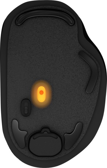 Мышь Оклик 636LWC черный оптическая (1600dpi) беспроводная USB/USB-C для ноутбука (6but)