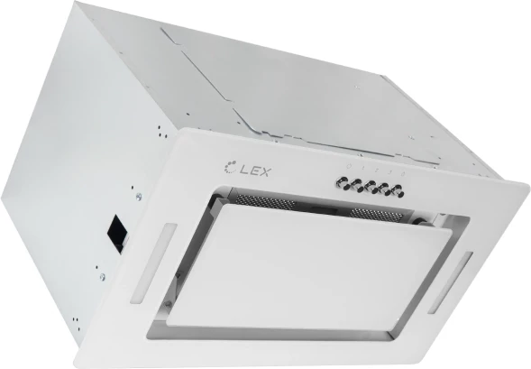 Вытяжка встраиваемая Lex GS Bloc G 600 WH белый управление: кнопочное (1 мотор)