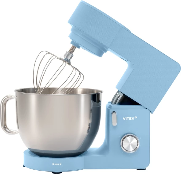 Миксер планетарный Vitek VT-PM0555 2200Вт голубой