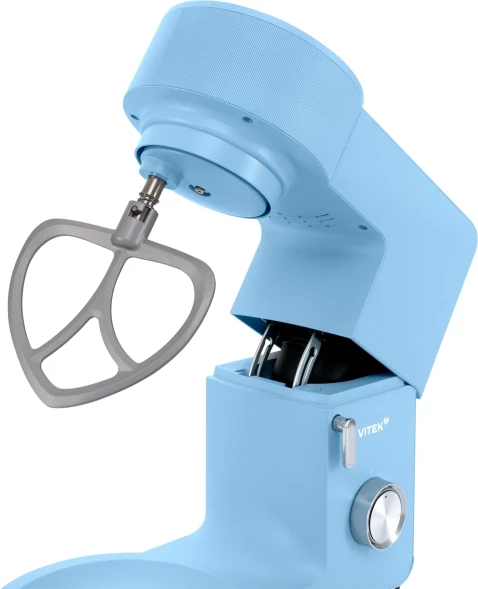 Миксер планетарный Vitek VT-PM0555 2200Вт голубой