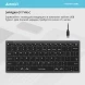 Клавиатура A4Tech Fstyler FBX51C серый USB беспроводная BT/Radio slim Multimedia (FBX51C GREY)