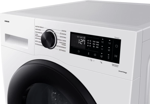 Стиральная машина Samsung WW11CGC04CAELP класс: A загр.фронтальная макс.:11кг белый инвертер