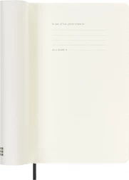 Еженедельник Moleskine ACADEMIC SOFT WKNT Large 130х210мм датир.18мес 208стр. мягкая обложка черный