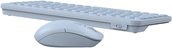 Клавиатура + мышь A4Tech Fstyler FG3200 Air2 клав:синий мышь:синий USB беспроводная slim Multimedia