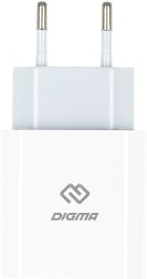 Сетевое зар./устр. Digma DGW3C 30W 3A (PD) USB-C универсальное белый (DGW3C0F010WH)