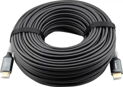 Кабель аудио-видео Cactus CS-HDMI-AOC-2-50 HDMI (m)/HDMI (m) 50м. позолоч.конт. черный