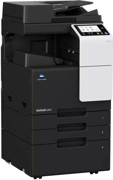 МФУ лазерный Konica Minolta Bizhub C257i (Базовый блок) (ACVD021) A3 Duplex Net черный