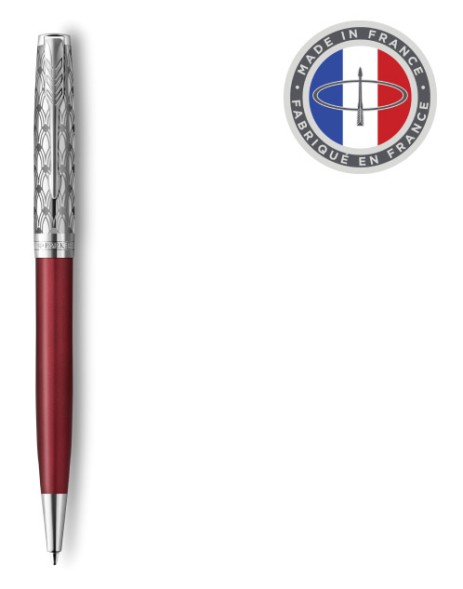 Ручка шариков. Parker Sonnet Premium K537 (CW2119783) Metal Red CT M черн. черн. подар.кор.